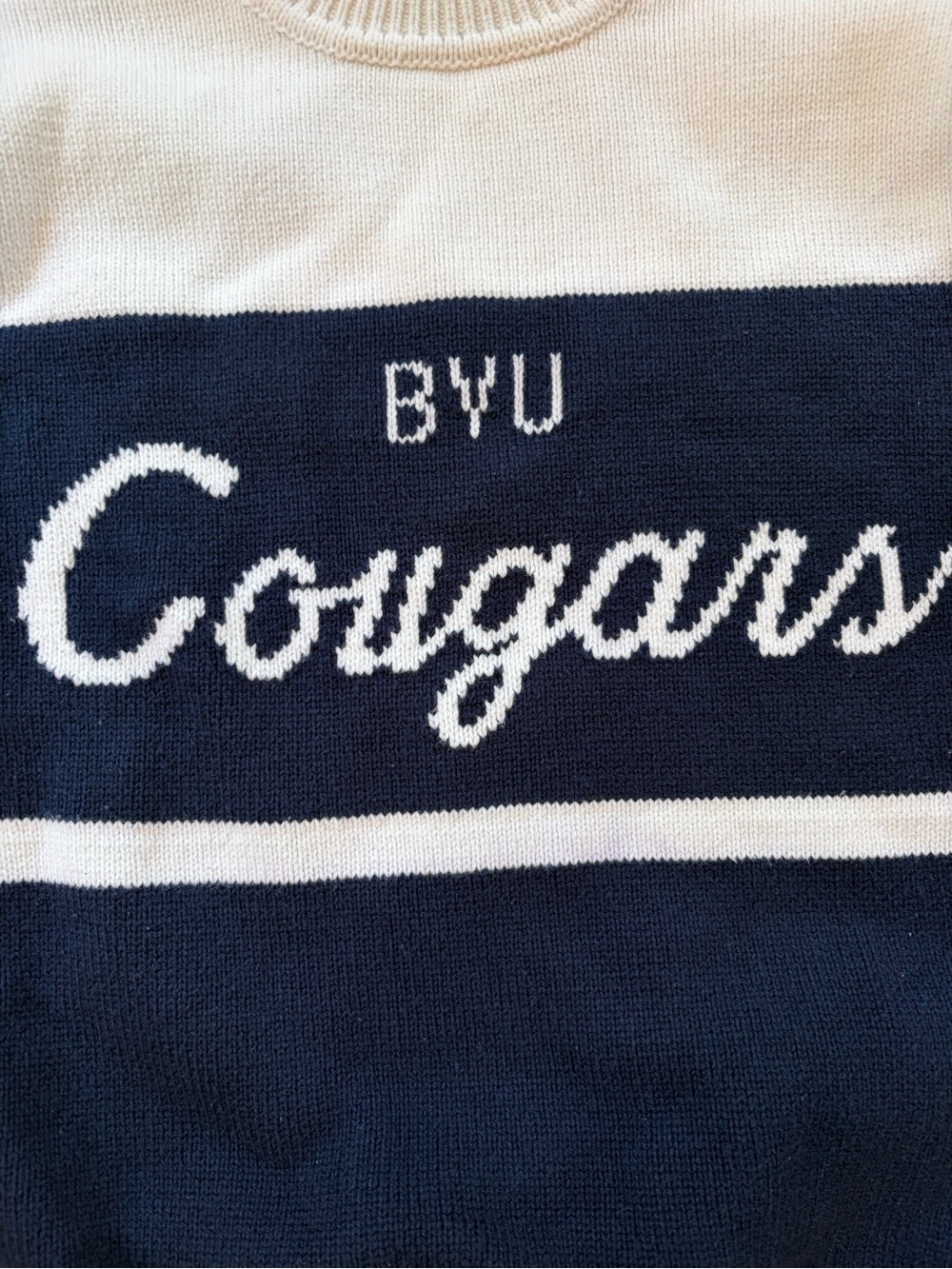 Hillflint BYU cougars knit cotton blend logo Brigham Young University - medium - Picture 2 of 8